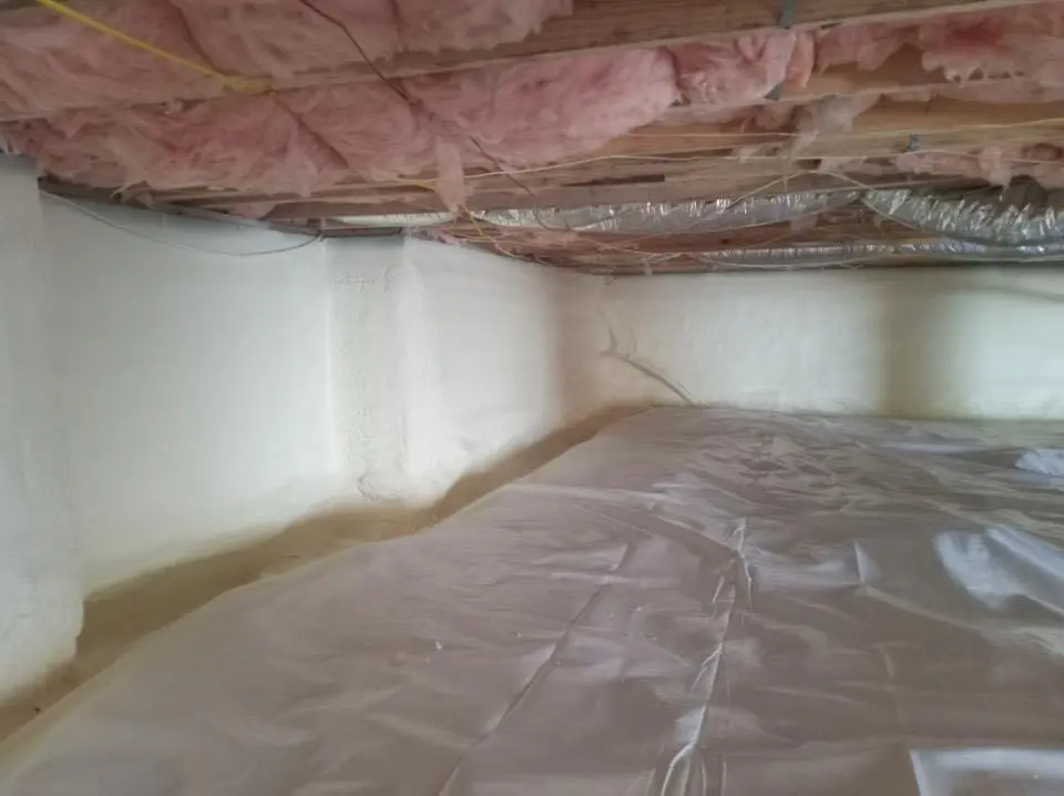 Crawl space encapsulation with closed-cell spray foam for Spray Foam Roofing Repair in Opa-locka